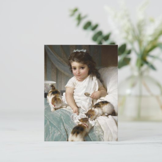 朝食 BRIEFKAART (Staand voorkant)