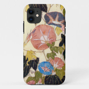 朝 顔, 北 Morning Glory, Hokusai, Ukiyo-e Case-Mate iPhone Case