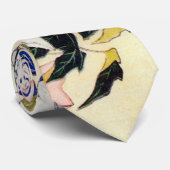 朝 顔, 北 Morning Glory, Hokusai, Ukiyo-e Stropdas (Opgerold)