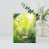 木 漏 れ 日2ご う BRIEFKAART (Staand voorkant)