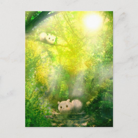 木 漏 れ 日2ご う BRIEFKAART (Voorkant)