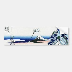 東 都 本 寺, Uitzicht Mt. Fuji uit Asakusa, Hokusai, Bumpersticker
