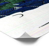 東 都 本 寺, Uitzicht  Mt. Fuji uit Asakusa, Hokusai,  Poster (Hoek)