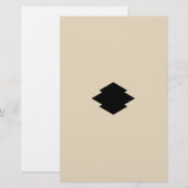 松皮菱 BRIEFPAPIER (Voorkant / Achterkant)