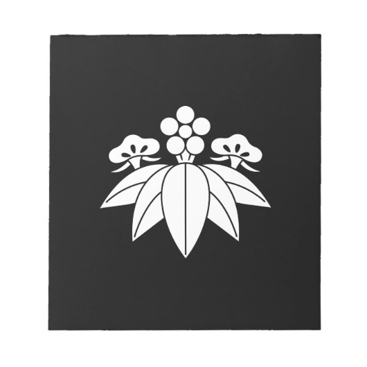 松竹梅竜胆 NOTITIEBLOK (Voorkant)