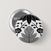 松竹梅 RONDE BUTTON 5,7 CM (Voorkant /achterkant)
