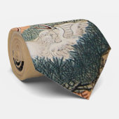松 に 鶴, 古 Crane op Pine Tree, Koson, Ukiyo-e Stropdas (Opgerold)