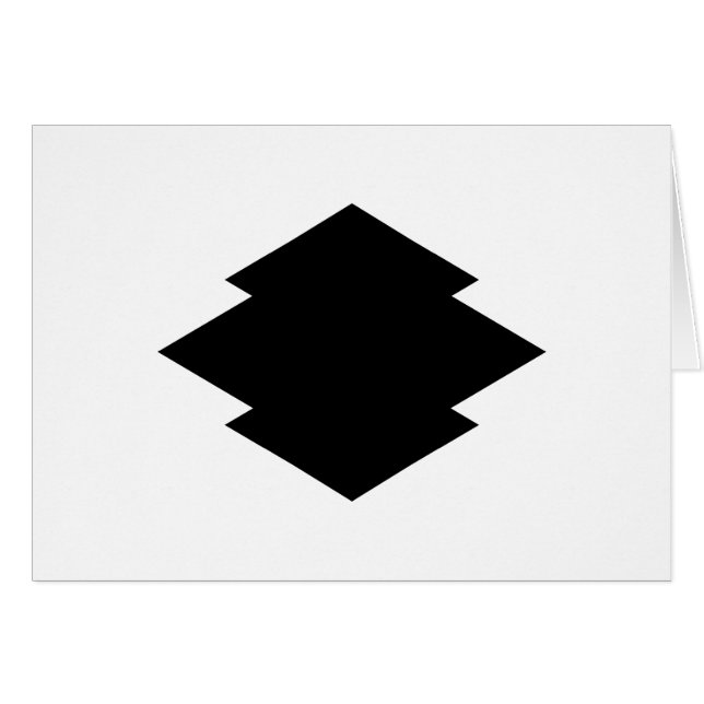 松 皮 菱 (Voorkant Horizontaal)