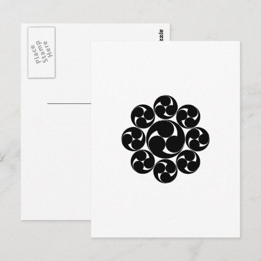 板 倉 巴 BRIEFKAART (Voorkant / Achterkant)