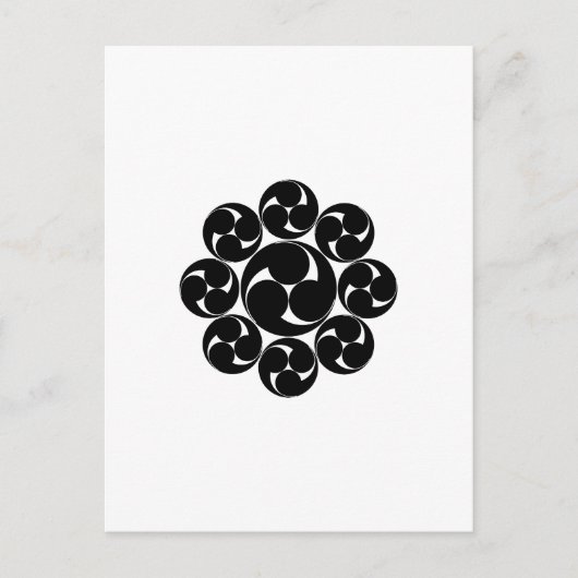 板 倉 巴 BRIEFKAART (Voorkant)