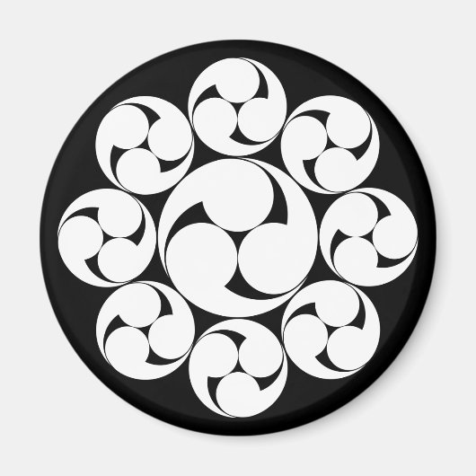 板 巴 (地 き) MAGNEET (Voorkant)