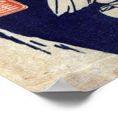 枇 杷 鳥, 広 重 Bird and Loquat, Hiroshige, Ukiyo-e Poster (Hoek)