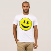 林 (Ling) glimlachen T-shirt (Voorkant volledig)