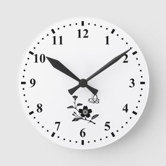 枝 桜 中 陰 桜  . RONDE KLOK (Voorkant)