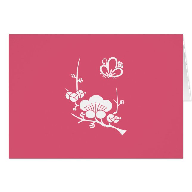 枝 梅 中 陰 梅 蝶 (Voorkant Horizontaal)