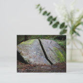 柳生の里「一刀石」:Postcard Briefkaart (Staand voorkant)