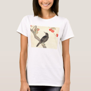 柿 に 烏, 抱 Persimmon en Crow, Hōitsu T-shirt