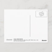 柿 に 猿, 古 aap op Persimmon-boom, Ohara Koson Briefkaart (Achterkant)