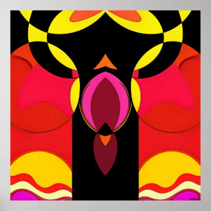 桃花园 - Ken Gage Art Poster