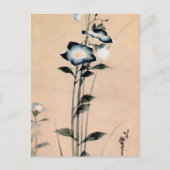 桔 梗, 北 Chinese bloem, Hokusai Ukiyo-e Briefkaart (Voorkant)