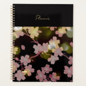 桜とゴールド ブラック 美しい ♡ PLANNER (Voorkant)