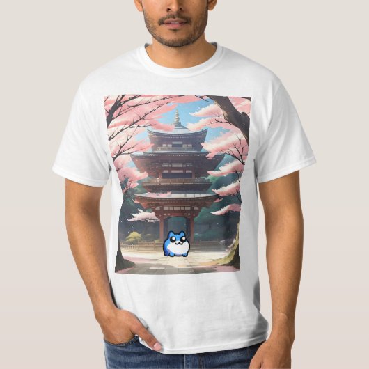 桜の花 2: Toby - Cherry Blossom T-shirt (Voorkant)