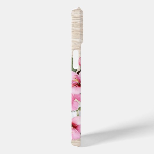 桜彩る和紙の調べ ― 和モダン花柄 Case-Mate iPhone CASE (Achterkant / Rechts)