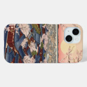 桜舞う古都 ― 和風アート Case-Mate iPhone CASE (Achterkant (horizontaal))