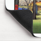 梅 の 園, 広 重 tuinkeling, Hiroshige Ukiyoe Muismat (Hoek)