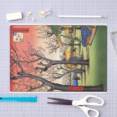 梅 の 園, 広 重 tuinkeling, Hiroshige Ukiyoe Tissuepapier (Craft)