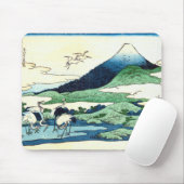 梅 沢, 北 Uitzicht Mt. Fuji uit Umezawa, Hokusai, Uki Muismat (Met muis)