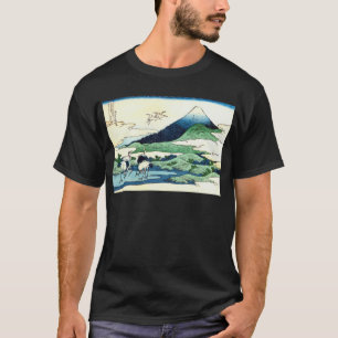梅 沢, 北 Uitzicht Mt. Fuji uit Umezawa, Hokusai, Uki T-shirt