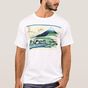 梅 沢, 北 Uitzicht Mt. Fuji uit Umezawa, Hokusai, Uki T-shirt