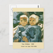 梵 高 Vincent Van Gogh Briefkaart (Voorkant / Achterkant)