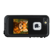 森の人気者レッサーくん LifeProof iPhone HOESJE (Achterkant (horizontaal))