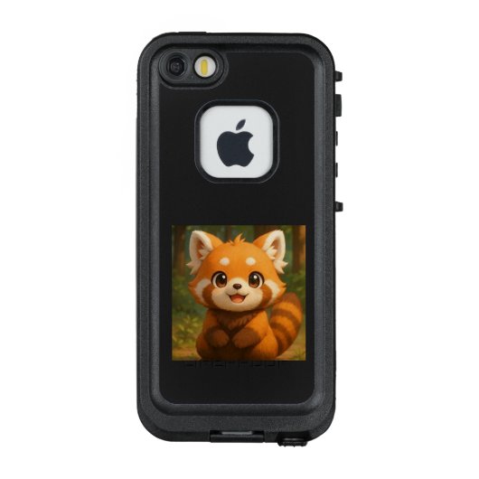 森の人気者レッサーくん LifeProof iPhone HOESJE (Achterkant)
