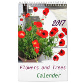 植物カレンダー2017 KALENDER (Hoes)