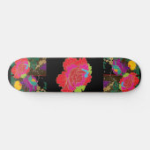 極彩色の牡丹ミックス PERSOONLIJK SKATEBOARD (Horizontaal)