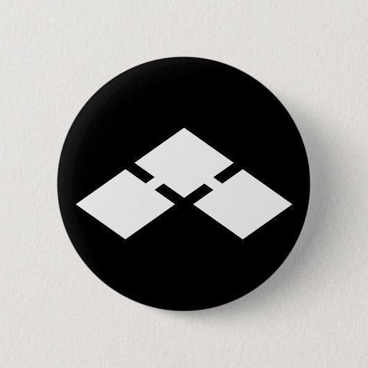 榺菱 RONDE BUTTON 5,7 CM (Voorkant)