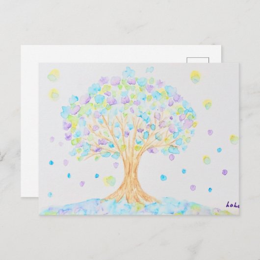 樹 BRIEFKAART (Voorkant / Achterkant)