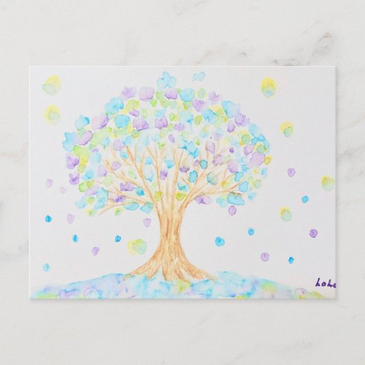 樹 BRIEFKAART (Voorkant)