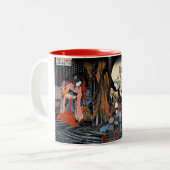 歌川国芳、相馬の古内裏 TWEEKLEURIGE KOFFIEMOK (Voorkant links)