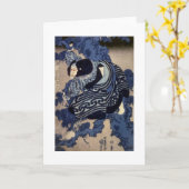 歌舞伎役者, 国芳 Kabuki Acteur, Kuniyoshi, ukiyo-E Kaart (Gele Bloem)