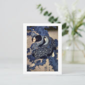 歌 伎 者, 国 芳 Kuniyoshi, Ukiyo-e Briefkaart (Staand voorkant)