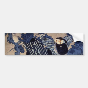 歌 伎 者, 国 芳 Kuniyoshi, Ukiyo-e Bumpersticker