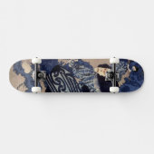 歌 伎 者, 国 芳 Kuniyoshi, Ukiyo-e Skateboard (Horizontaal)