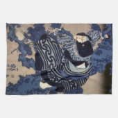 歌 伎 者, 国 芳 Kuniyoshi, Ukiyo-e Theedoek (Horizontaal)