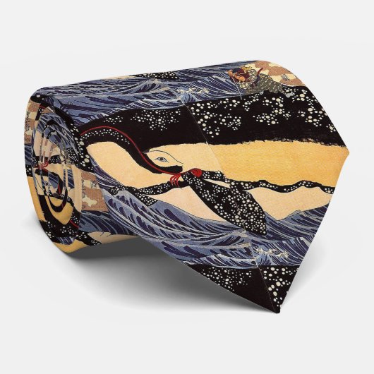 歌 川 武 " 宮 " 国 " ) , Utagawa Kuniyoshi , alle  " 芳  Stropdas (Opgerold)