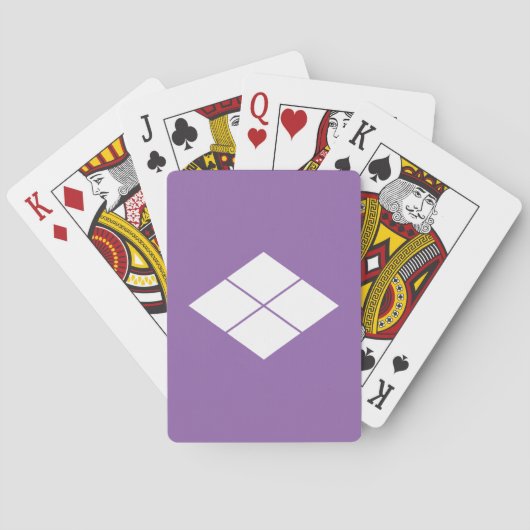 武田菱 バイスクルトランプ POKERKAARTEN (Achterkant)