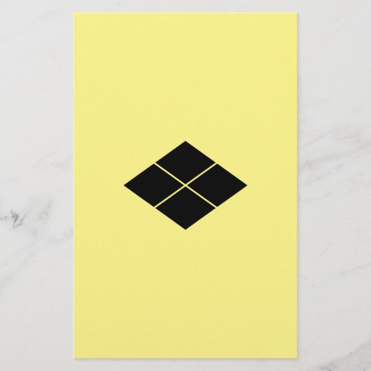 武田菱 便箋 BRIEFPAPIER (Voorkant)